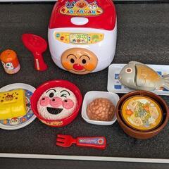 【値下げしました】アンパンマンのおしゃべり炊飯器と元気100倍和...