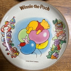 ぷーさんのお皿の画像