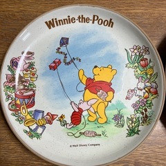 ぷーさんのお皿の画像