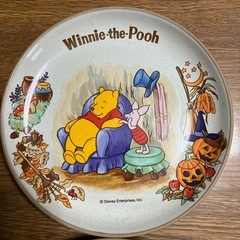 ぷーさんのお皿の画像