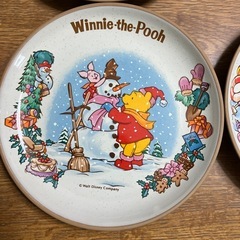 ぷーさんのお皿の画像