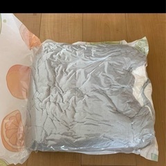 【早めに売却希望】掛け布団カバー シングル 2way 裏ボア もこもこ 裏起毛 グレーの画像