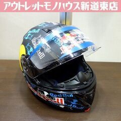 観賞用 RedBull フルフェイス ヘルメット Mサイズ バイ...