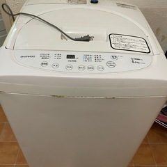 中古　ジャンク　洗濯機　DW-S50AW 5kg 