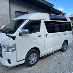 ハイエース.ハイフルーフ.h28年式.75000キロ.車中泊仕様の画像
