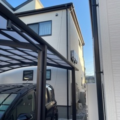 【受付終了】屋根付近の雨どいパイプへの配線結束