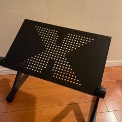 【美品】KKaMM ノートパソコンスタンド 折りたたみ式