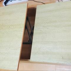 【12/21、22引き取り来れる方】【ニトリ】昇降式センターテーブルの画像