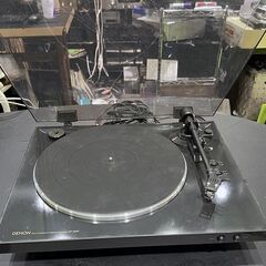 ☆デンオン製DP-300F　本格派フルオートレコードプレーヤー＋シュアV15 中古