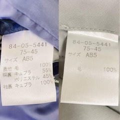 (AB5体)New Yorker classic ダブルスーツの画像