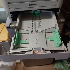 プリンター A4モノクロレーザー複合機 JUSTIO 20PPM/FAX/ADF/受話器 FAX-2840　ジャンク品の画像