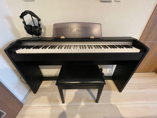 CASIO PX-730 電子ピアノヘッドホン付き