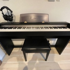 CASIO PX-730 電子ピアノヘッドホン付き