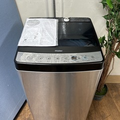 I718 🌈 ジモティー限定価格！ 2021年製♪ Haier 洗濯機 （5.5㎏）人気のアーバンカフェシリーズ ⭐ 動作確認済 ⭐ クリーニング済の画像