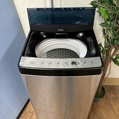 I718 🌈 ジモティー限定価格！ 2021年製♪ Haier 洗濯機 （5.5㎏）人気のアーバンカフェシリーズ ⭐ 動作確認済 ⭐ クリーニング済の画像