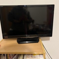 【ジャンク】SHARP AQUOS24型テレビ
