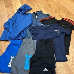 譲渡決定/中古140.150スポーツウェアセット