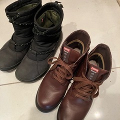 カンペール　ショートブーツ2足