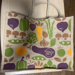 中古　TraderJoe'sのジュートバッグ