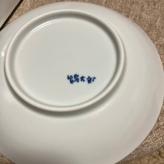 決まりました　片岡鶴太郎のお皿の画像