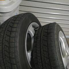冬タイヤ 日産純正 14インチ 155/65R14の画像