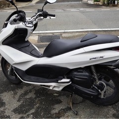 HONDA PCX125 メットインスクーターバイク　ピンクナンバー　福岡市　125ccの画像