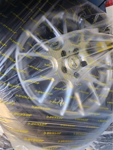 【受渡し者決定 】アルミホイルール付きスタッドレスタイヤ4本セット　225/65/17