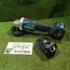 マキタ GA418D 充電式ディスクグラインダ バッテリー1個付き【市川行徳店】【店頭取引限定】【中古】管理番号：ITH8TZMSXIRC