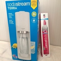 SodaStream TERRA ＋ガスシリンダー
