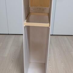 日本製 YK07-104 ホワイト 20L S DOORS ドアーズS 袋掛け付ダストボックス ゴミ箱 ヤマト工芸

の画像