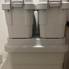 再生ポリプロピレン入り収納ボックスセットの画像