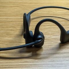 【収納ケース付】Shokz OpenComm 骨伝導ヘッドセット ブラックの画像