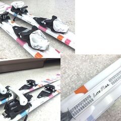 Hanson 130cm ジュニアスキー BUTTERFLY 子供用 カービングスキー チロリア調整ビンディング付き板 ハンソン 札幌市 屯田店の画像
