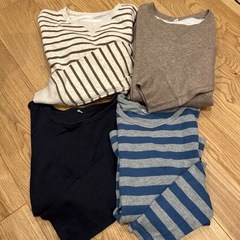 中古150無印長袖4点