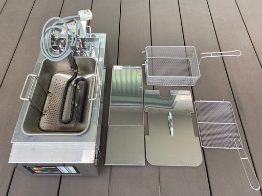 卓上　フライヤー　FM-3H 自動ポップアップ　未使用品