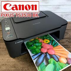 【お話し中】Canon カラープリンター PIXUS TS3530 BKの画像