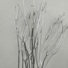 【M-2411FB7】◆ドライ素材ミツマタ◆シルバー◆インテリア◆の画像