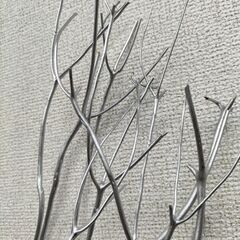 【M-2411FB7】◆ドライ素材ミツマタ◆シルバー◆インテリア◆の画像