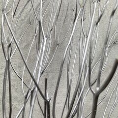 【M-2411FB7】◆ドライ素材ミツマタ◆シルバー◆インテリア◆の画像