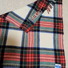 ひざ掛け　ポーランド製　中古品