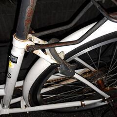 自転車/経年劣化や錆などある中古の画像