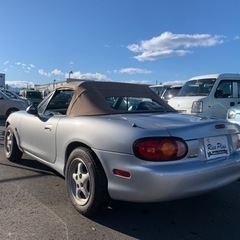 総額34.5万円 マツダ ロードスター スペシャルパッケージ 車検7年6月 5MT 社外サス ★月割自動車税込み★の画像