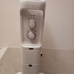【取引者決定済】2021年製 オイルヒーター 8畳  POH-1210KS-W アイリスオーヤマの画像