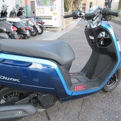 ダンク　ホンダ　ブルー　FI水冷サイクル　☆アイドリングSTOP付☆の画像