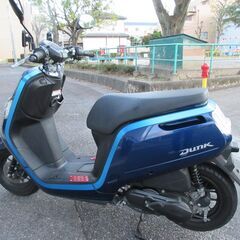 ダンク　ホンダ　ブルー　FI水冷サイクル　☆アイドリングSTOP付☆の画像