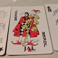 JALのトランプ、未使用に近い、紙箱入りの画像