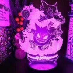 光るアクリルスタンド　ポケモン　ゲンガー　ゴースト　ゴース　LE...