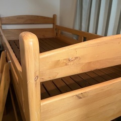 アルダー材　２段ベットの画像