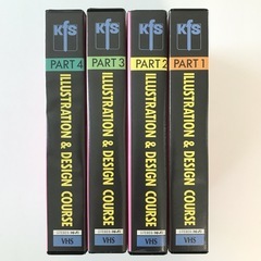 講談社フェーマススクールズ　VHSテープ　イラストレーション　教材の画像