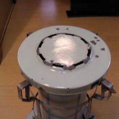 アラジン石油ストーブ初期16型　八角ハンドルの画像